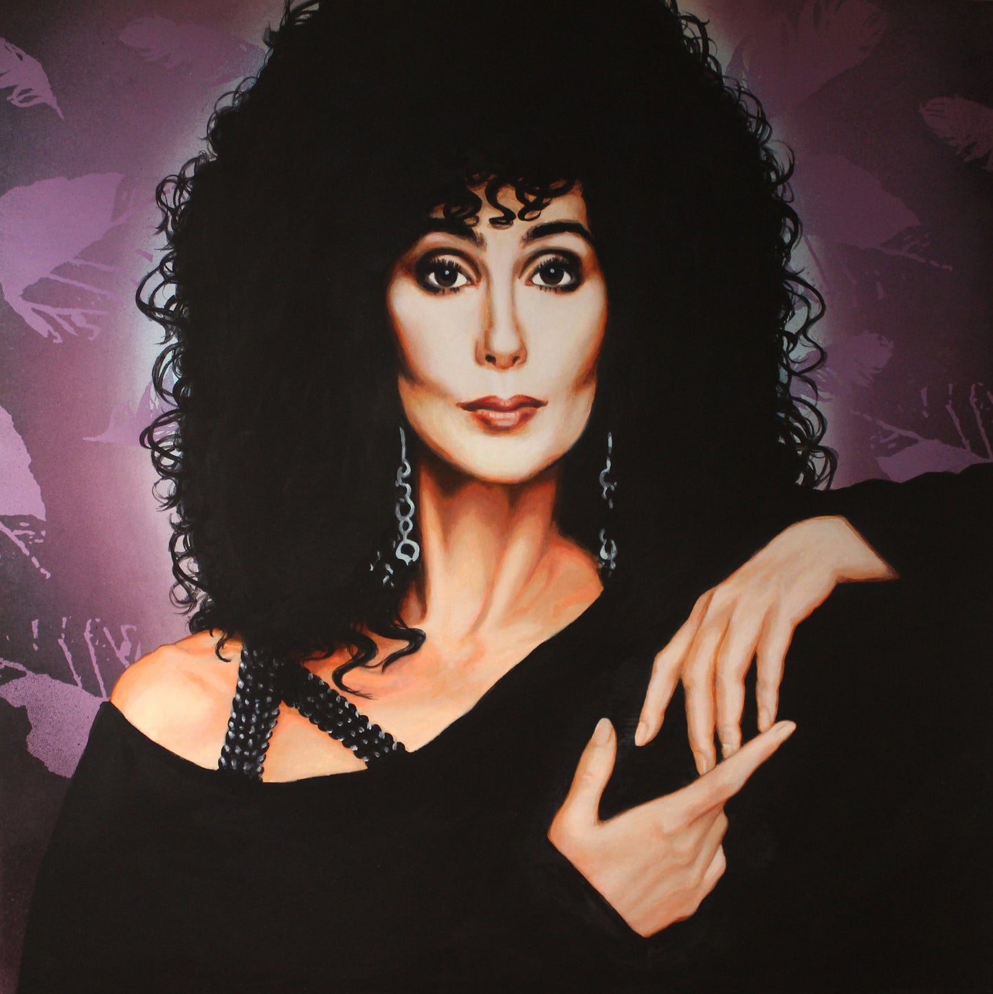 cher original painting