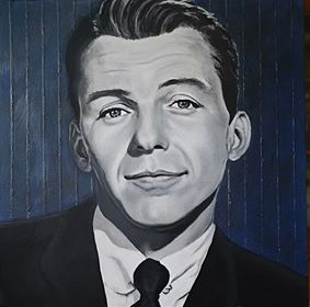 Frank Sinatra Original Painting