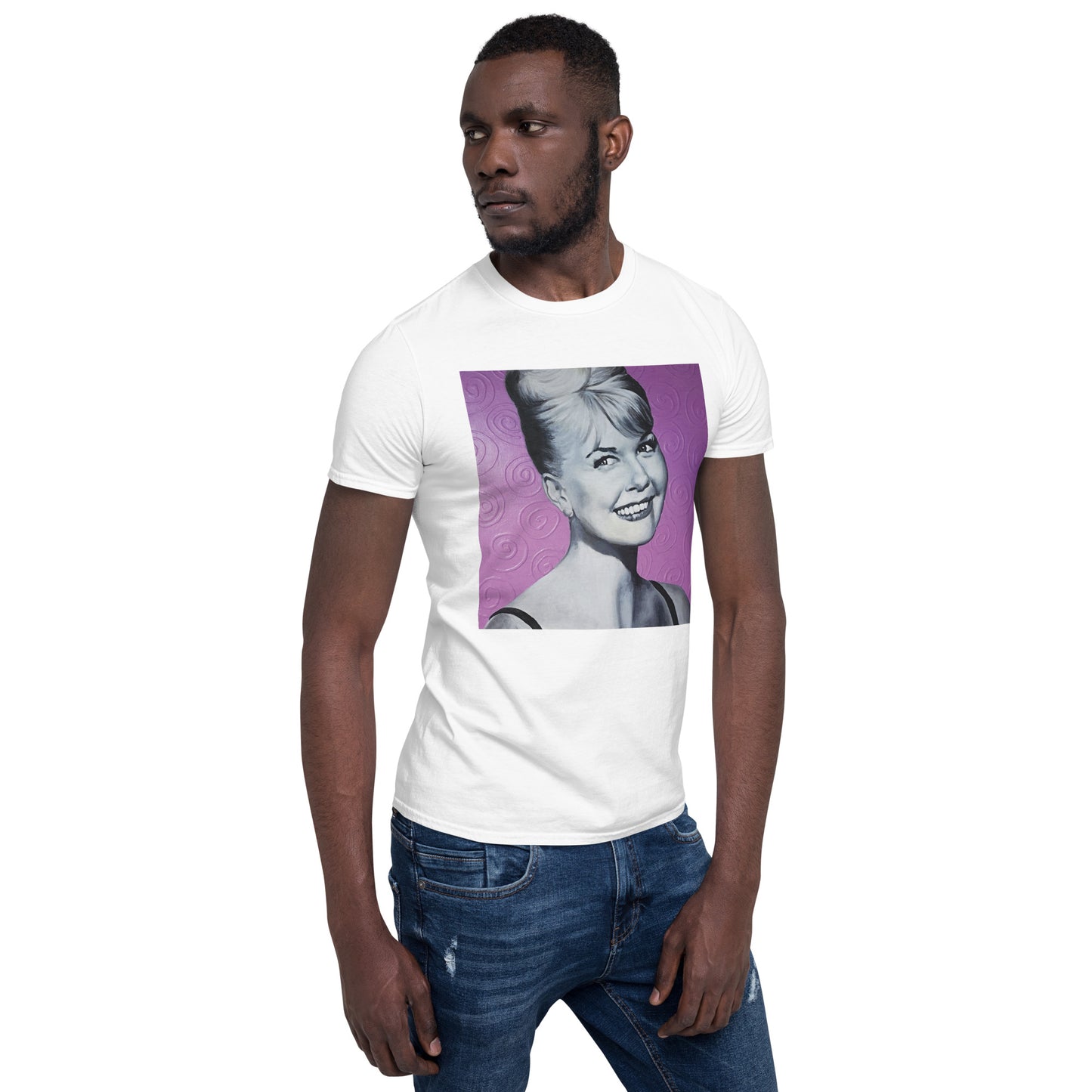 Doris Day white Short-Sleeve Unisex T-Shirt